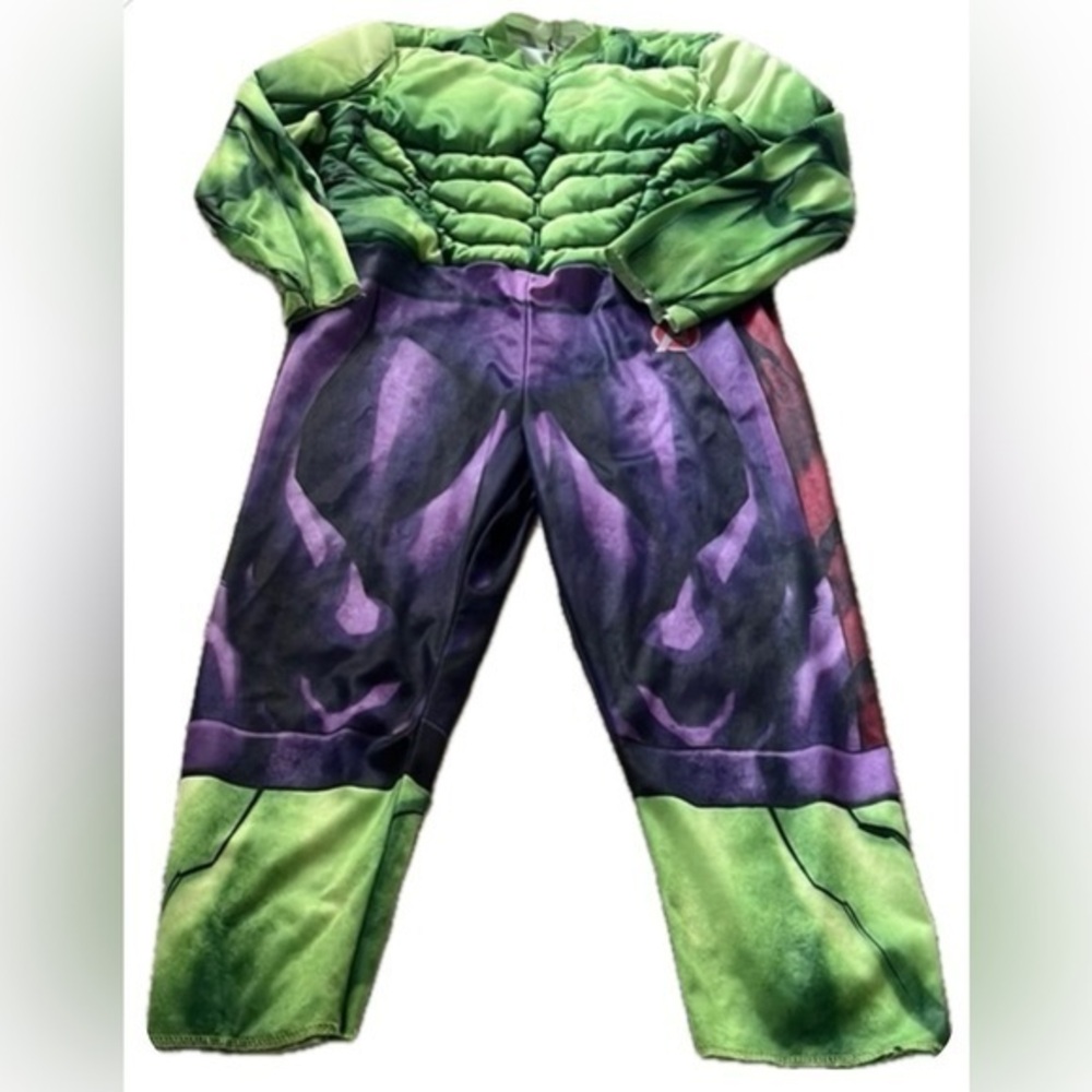 NWT Marvel Hulk Youth Halloween Costume  Quality Padded Jumpsuit